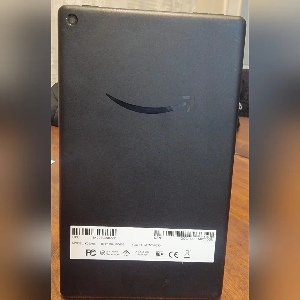 Amazon Fire HD 8 Tablet - Red and Black
